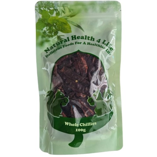 Dried Whole Chillies 100g
